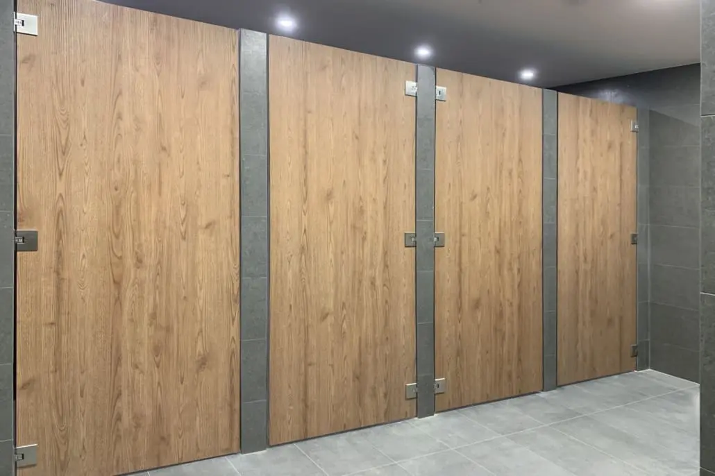 Custom-made HPL cabins, changing rooms, and lockers